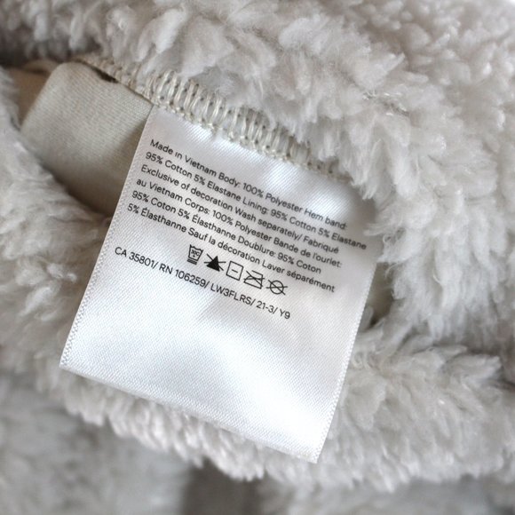 Lululemon Oh So Sherpa Half Zip Trench Hoodie Pullover 4 Kangaroo Pocket Jacket - Picture 8 of 9